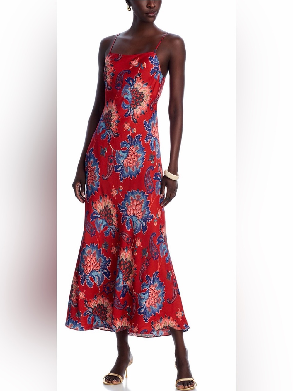 FARM Rio Luang Red Maxi Dress